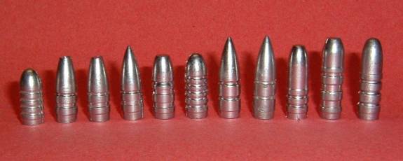 Nei Bullet Mold Chart